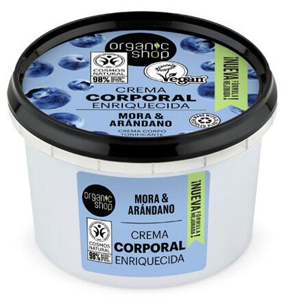 Cr&egrave;me Corps Enrichie Myrtille et M&ucirc;re 250 ml