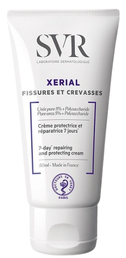 SVR Xerial Fissures et Crevasses Cr&egrave;me Hydratante pour les Pieds 50 ml
