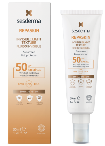 Sesderma Repaskin Fluide Protecteur Invisible SPF 50+ 50 ml