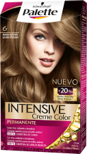 Palette de couleurs crème intensive coloration permanente