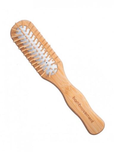 Bamboovement Brosse &agrave; cheveux allong&eacute;e en bambou