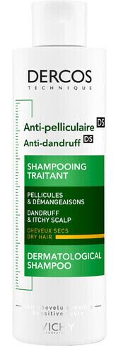 Shampoing antipelliculaire Dercos pour cheveux secs