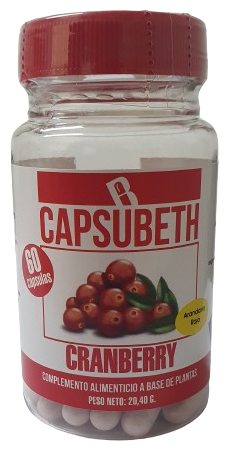 Bequisa Capsubeth Canneberge 60 G&eacute;lules