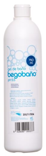 Gel de bain dermatologique 750 ml
