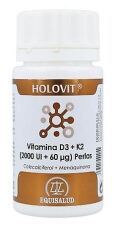 Holovit Vitamine D3 2000 UI + K2 60 mg 50 gélules