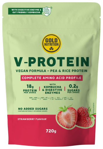 GoldNutrition V-Protein Fraise 720 gr