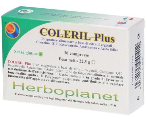 Herboplanet Coleril Plus 30 comprim&eacute;s