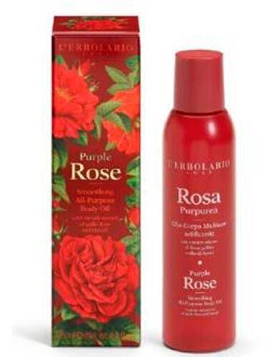 L'Erbolario Huile corporelle multi-usages Rosa Purpurea 125 ml