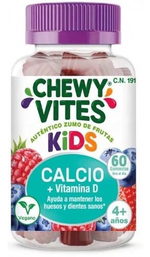 Chewy Vites Calcium+Vit D Enfants 60 Unit&eacute;s