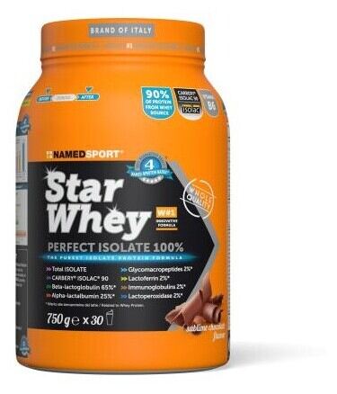 Named Sport Star Whey Isolate Sublime Chocolat 750 gr