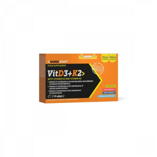Named Sport Vitamine D3+K2 30 Comprim&eacute;s
