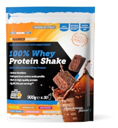 Shake 100% Prot&eacute;ines de Lactos&eacute;rum Choco-Brownie 900 gr
