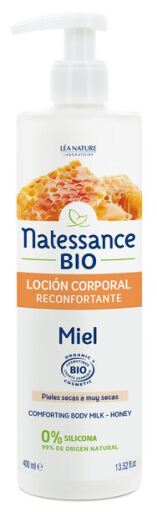 Laboratorio L&eacute;a Nature Natessance BIO Lait Corps R&eacute;confortant Miel 400 ml