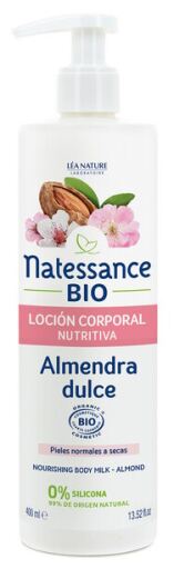 Natessance BIO Nourrissant Corps Amande 400 ml