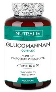 Nutralie Glucomannane Choline Chorium Picolinate 120 G&eacute;lules