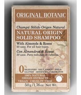 Original Botanic Shampoing Solide Tous Types de Cheveux 50 gr