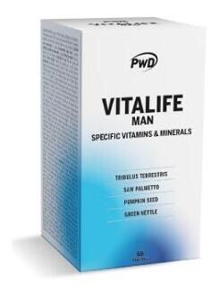 PWD Nutrition Vitalife Homme 60 G&eacute;lules