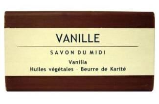 Savon du midi Savon en barre vanille 100 gr