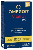 Omegor Vitality 500 60 gélules Omegor Vitality 500 60 gélules
