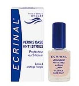 Ecrinal Vernis de base anti-vergetures 10 ml