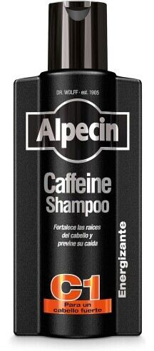 Shampoing anti-chute &agrave; la caf&eacute;ine C1 Black Edition 375 ml