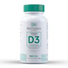 Vitamine D3 4000 UI 100 g&eacute;lules