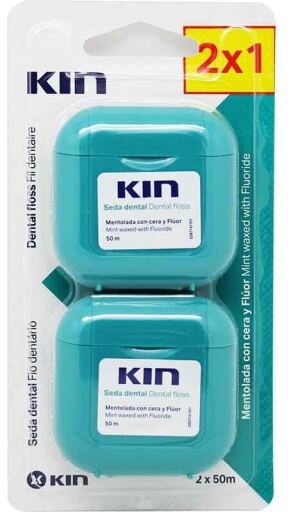 Kin Paquet de fil dentaire 2X1