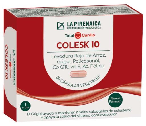 La Pirenaica Total Cardio Colesk 10 30 G&eacute;lules