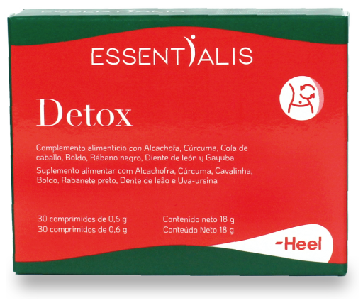 Heel Essentialis D&eacute;tox 30 comprim&eacute;s