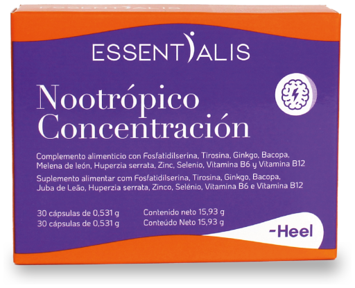 Essentialis Nootropique Concentration 30 Capsules