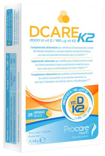 Dcare K2 28 gélules