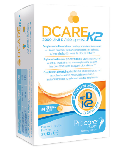 Dcare K2 84 gélules