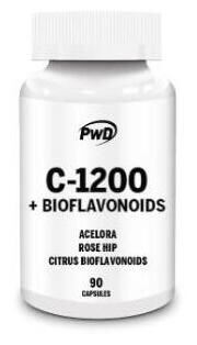PWD Nutrition C-1200 + Bioflavono&iuml;des 90 capsules