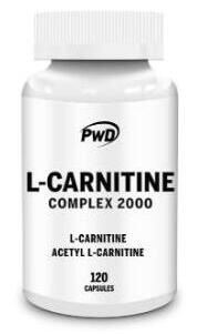 PWD Nutrition Complexe L-Carnitine-2000 120 g&eacute;lules