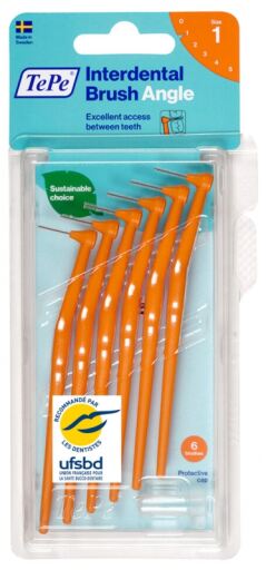 TePe Brosse Interdentaire Angle 0,45 Orange 6 Unit&eacute;s