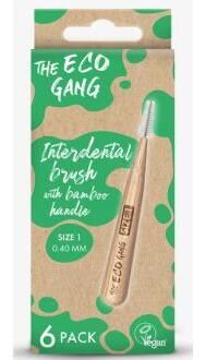 The Eco Gang Brosse Interdentaire En Bambou No.1 0,4Mm 6 Unit&eacute;s