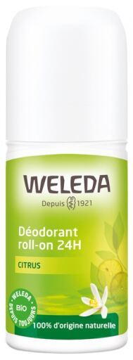 Weleda D&eacute;odorant roll-on aux agrumes 50 ml