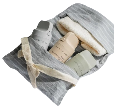 Natural Carol Trousse de Toilette B&acirc;tons 4 Pi&egrave;ces