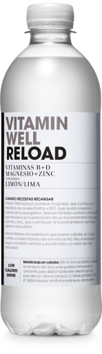 Vitamin Well Reload Boisson Vitamin&eacute;e Citron 500 ml