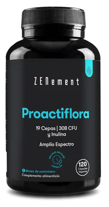 Zenement Proactiflora 19 souches 30 milliards d'UFC 120 g&eacute;lules