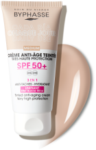 Cr&egrave;me Anti-&Acirc;ge Pour Le Visage Avec Couleur SPF50+ 50 ml