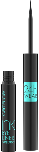 Eyeliner imperm&eacute;able &agrave; l'encre 010-Saty en noir 1,7 ml
