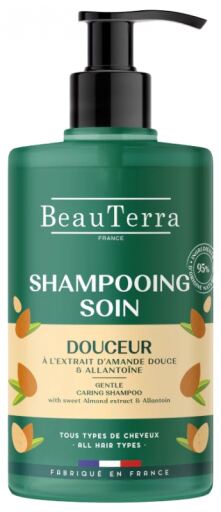 BeauTerra Shampooing Soin Shampoing Doux 750 ml