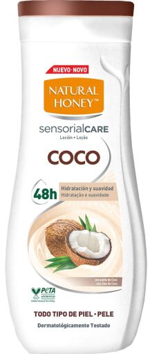 Natural Honey SensorialCare Lait Corporel &agrave; la Noix de Coco 330 ml