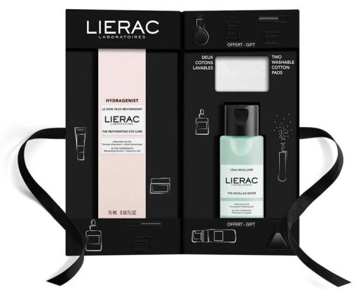 Lierac Hydragenist Lot R&eacute;hydratant Contour des Yeux 4 Pi&egrave;ces