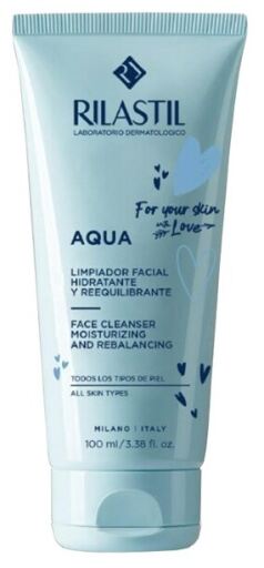 Rilastil Nettoyant Visage Hydratant et R&eacute;&eacute;quilibrant Aqua 100 ml