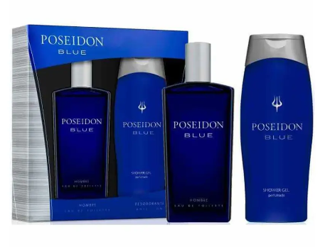 Poseidon &Eacute;tui bleu 2 pi&egrave;ces