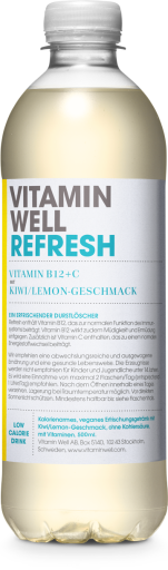 Boisson Vitamin&eacute;e Refresh Citron-Kiwi 500 ml