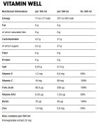 Boisson Vitamin&eacute;e Refresh Citron-Kiwi 500 ml
