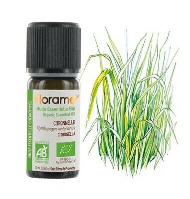Florame Huile Essentielle de Citronnelle Bio 10 ml